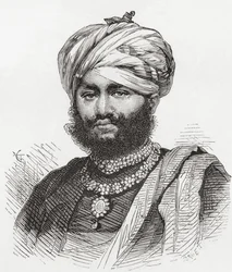 Maharao Pragmalji II, Illustration aus 